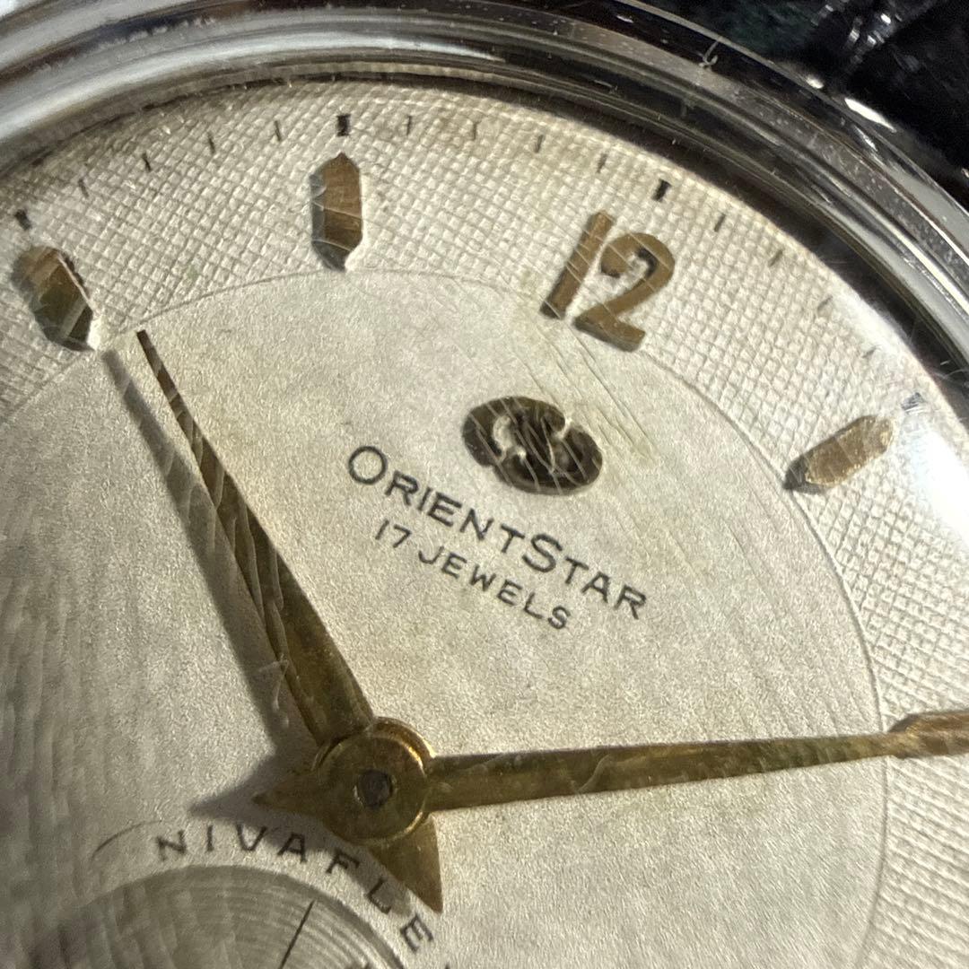 ORIENT B型 戦後スモセコ 17石 Manual Men's Watch — Japanese