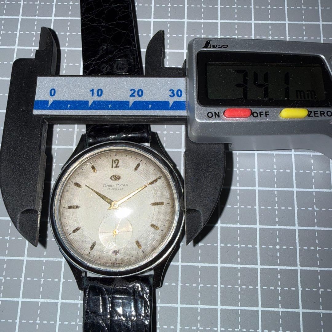 ORIENT B型 戦後スモセコ 17石 Manual Men's Watch — Japanese