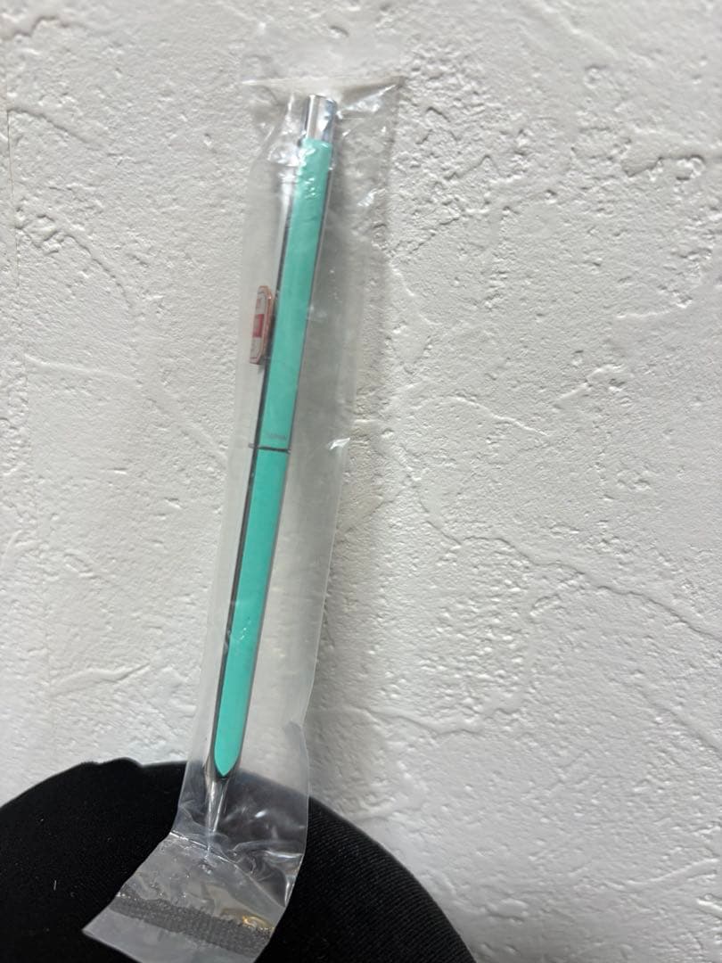 Pilot Quatro Quattro mechanical pencil in mint green metal, unused, 6.7 inches long, shown in new condition