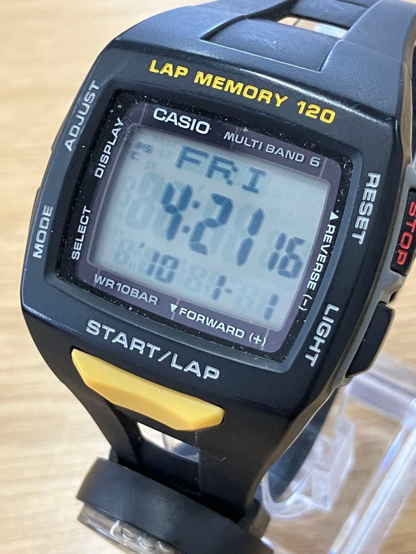 CASIO STW-1000-1J Solar Men's Watch — Japanese