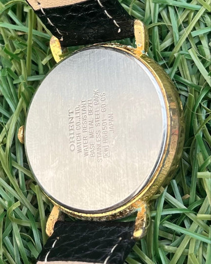 ORIENT FUTAGATA MOONPHASE Solar Men's Watch — Japanese