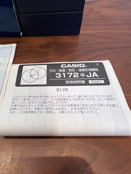 CASIO PRW-2000Y Solar Men's Watch — Japanese