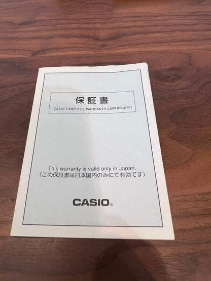 CASIO PRW-2000Y Solar Men's Watch — Japanese