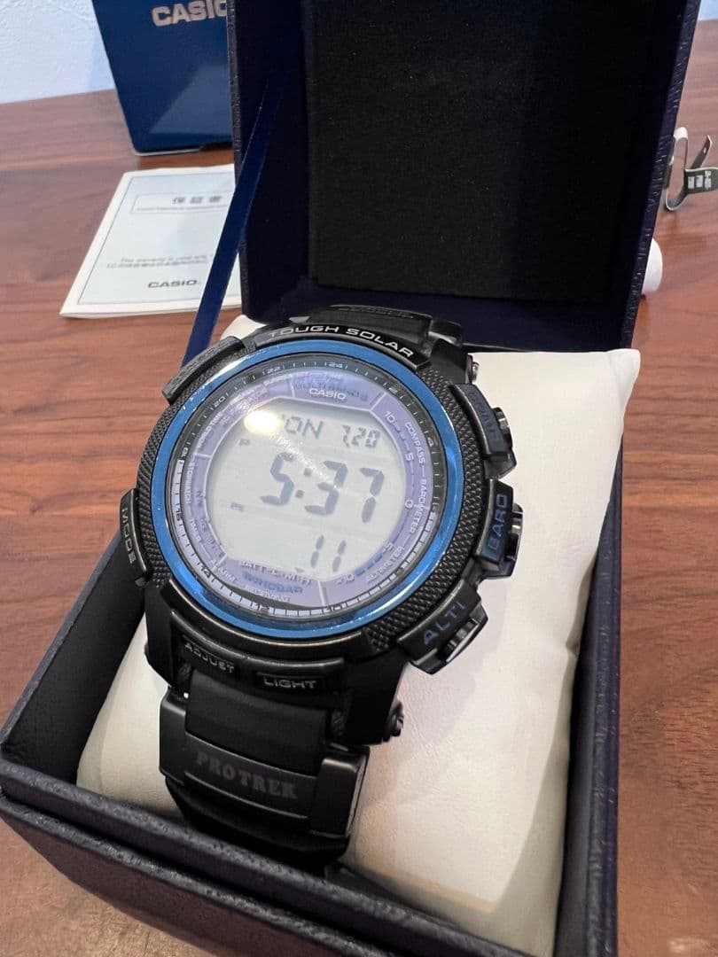 CASIO PRW-2000Y Solar Men's Watch — Japanese