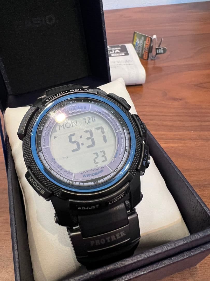 CASIO PRW-2000Y Solar Men's Watch — Japanese