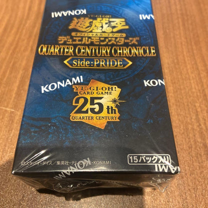 Yu-Gi-Oh Yu-Gi-Oh! Quarter Century Chronicle Pride Unopened Shrink Wrapped Box — Japanese
