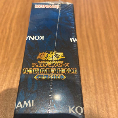 Yu-Gi-Oh Yu-Gi-Oh! Quarter Century Chronicle Pride Unopened Shrink Wrapped Box — Japanese