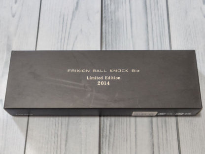 Pilot FriXion Ball Knock Biz Limited Edition 2014 black pen with glossy lacquer coating