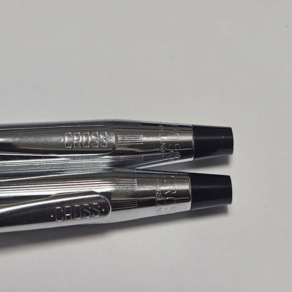 Cross Classic Century 2-piece set with lastrus chrome ballpoint pen and mechanical pencil in original case