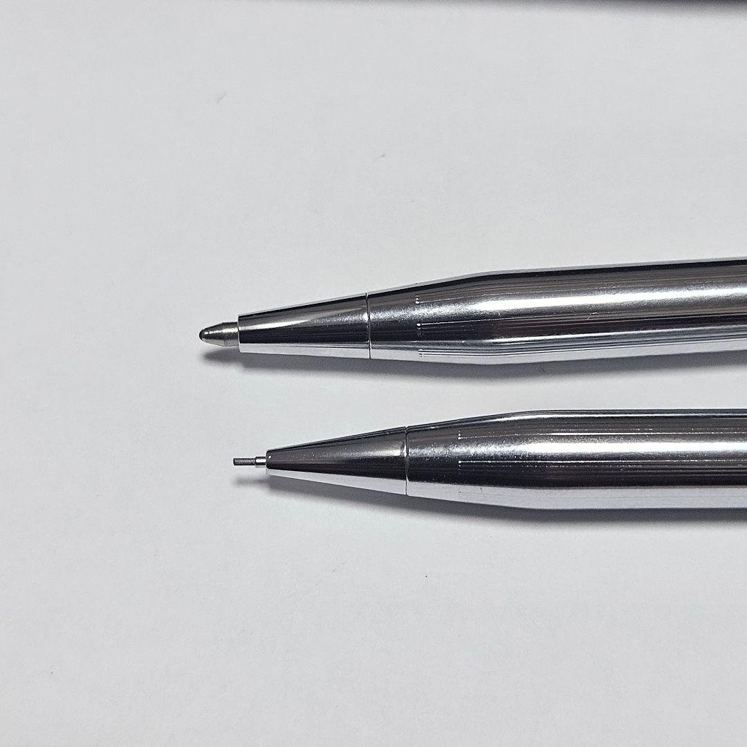 Cross Classic Century 2-piece set with lastrus chrome ballpoint pen and mechanical pencil in original case