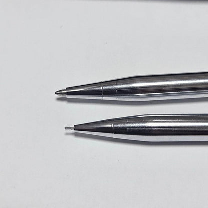 Cross Classic Century 2-piece set with lastrus chrome ballpoint pen and mechanical pencil in original case