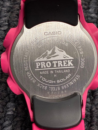 CASIO PRW-3000 Digital Men's Watch — Japanese