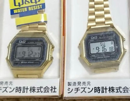 CASIO Q&Q 7-Model Set Digital Men's Watch — Japanese