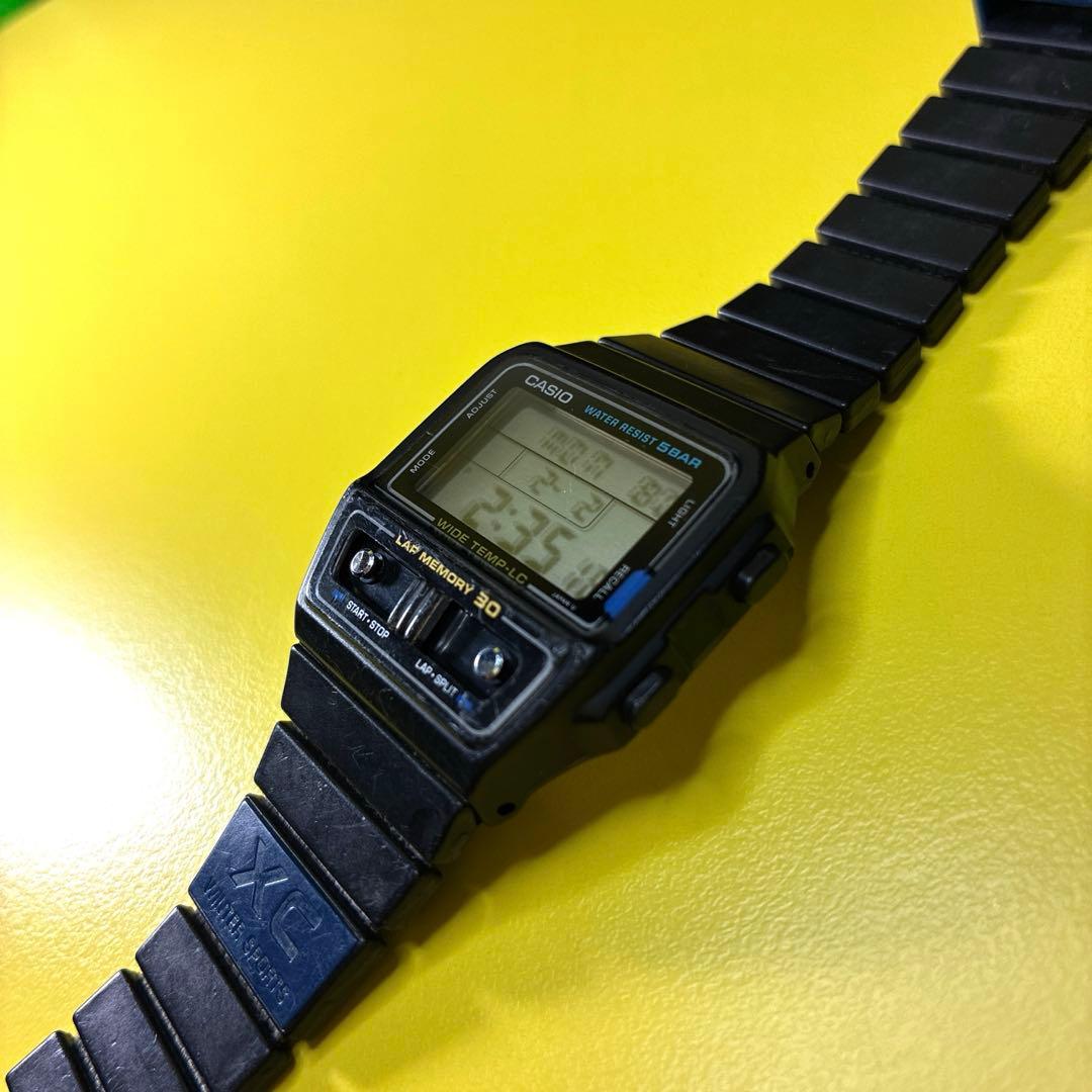 CASIO XC-30 Digital Men's Watch — Japanese