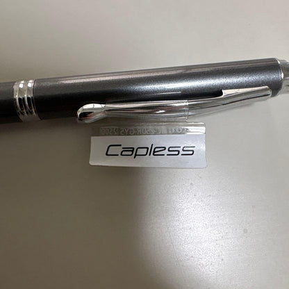 PILOT Capless Mechanical Pencil HC-250R-GY5 in Dark Gray Mica with 0.5mm lead and metal body