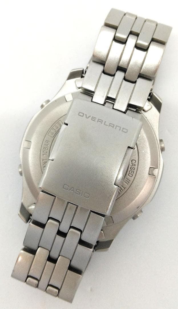 CASIO Overland SBTR009 Solar Men's Watch — Japanese