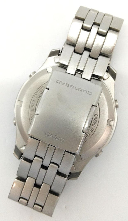 CASIO Overland SBTR009 Solar Men's Watch — Japanese