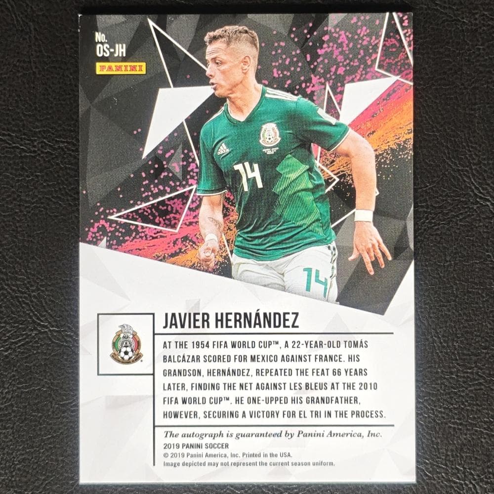 Javier Hernández Chicharito Signed Mexico National Team — Japanese