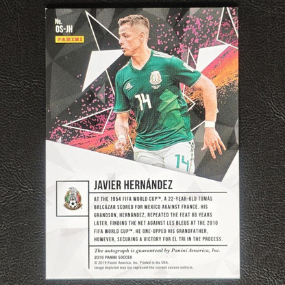 Javier Hernández Chicharito Signed Mexico National Team — Japanese