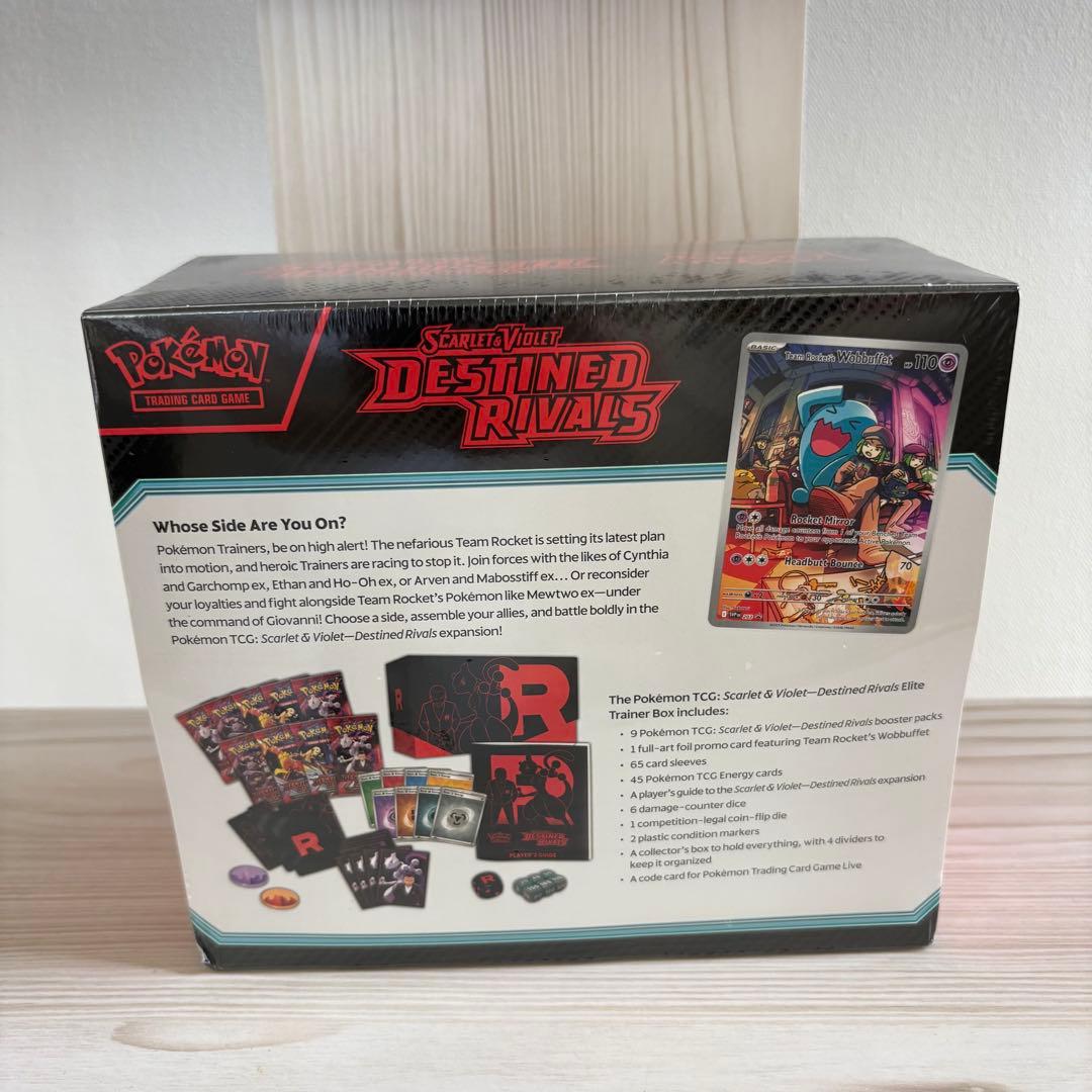 Pokemon Destined Rivals Box — English