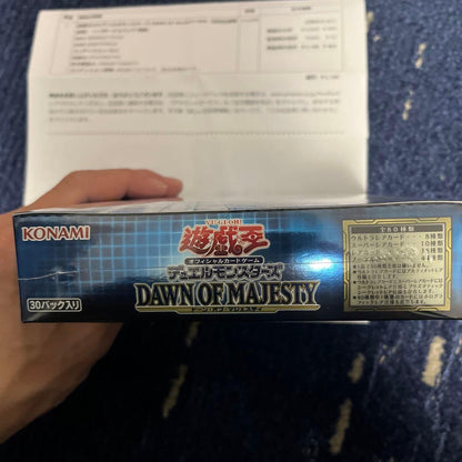 Yu-Gi-Oh Yu-Gi-Oh! OCG Dawn of Majesty Limited Edition Box Shrink Box — Japanese