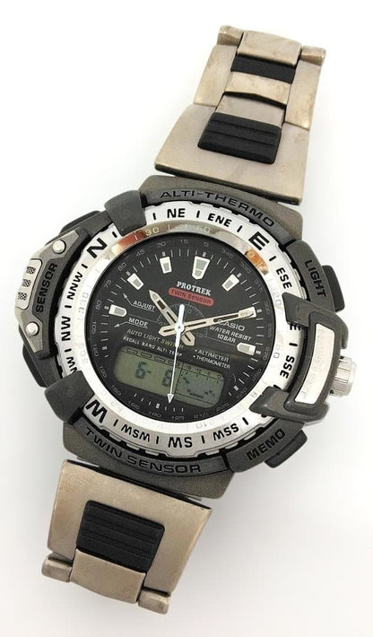 CASIO PRG-240 Series Quartz Men's Watch — Japanese