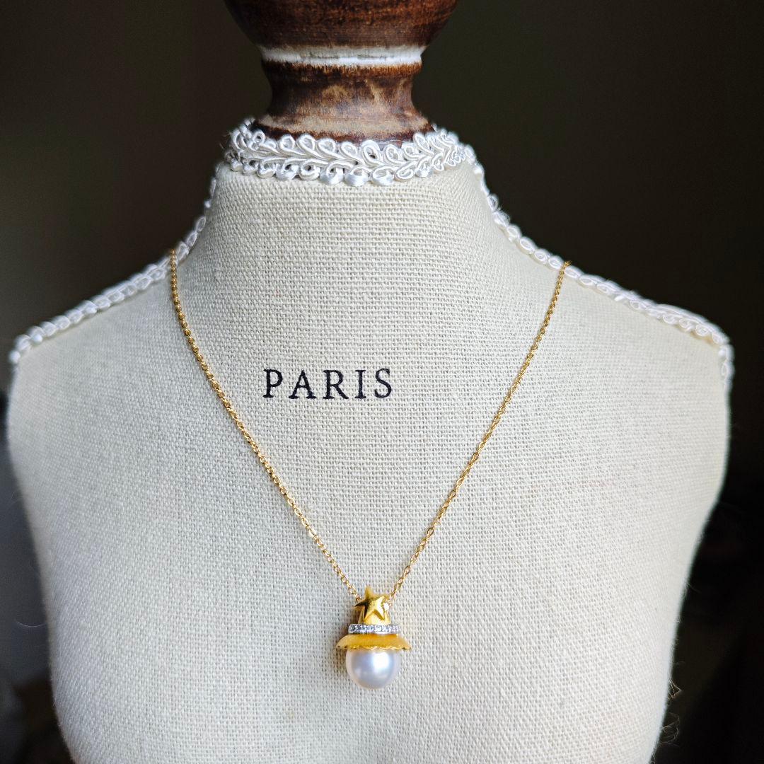 King Akoya Pearl Necklace featuring flawless Hanadama pearls, 9.2mm size, 45cm length, handmade by Rinrin