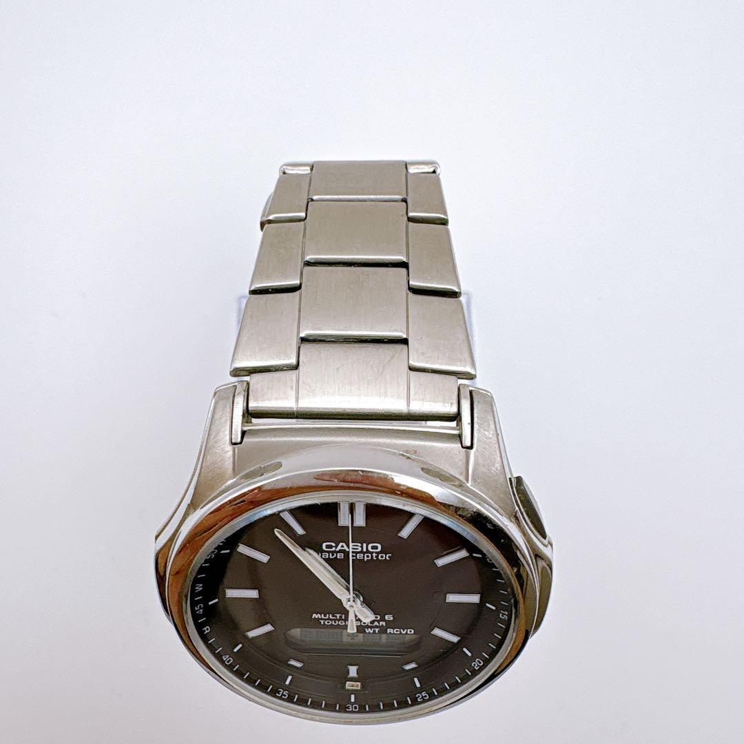 CASIO WAVECEPTOR〜009 Solar Men's Watch — Japanese