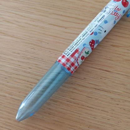 Pilot Hello Kitty Hi-Tech C Coleto 4 Colors pen holder in light blue and cherry with four color options