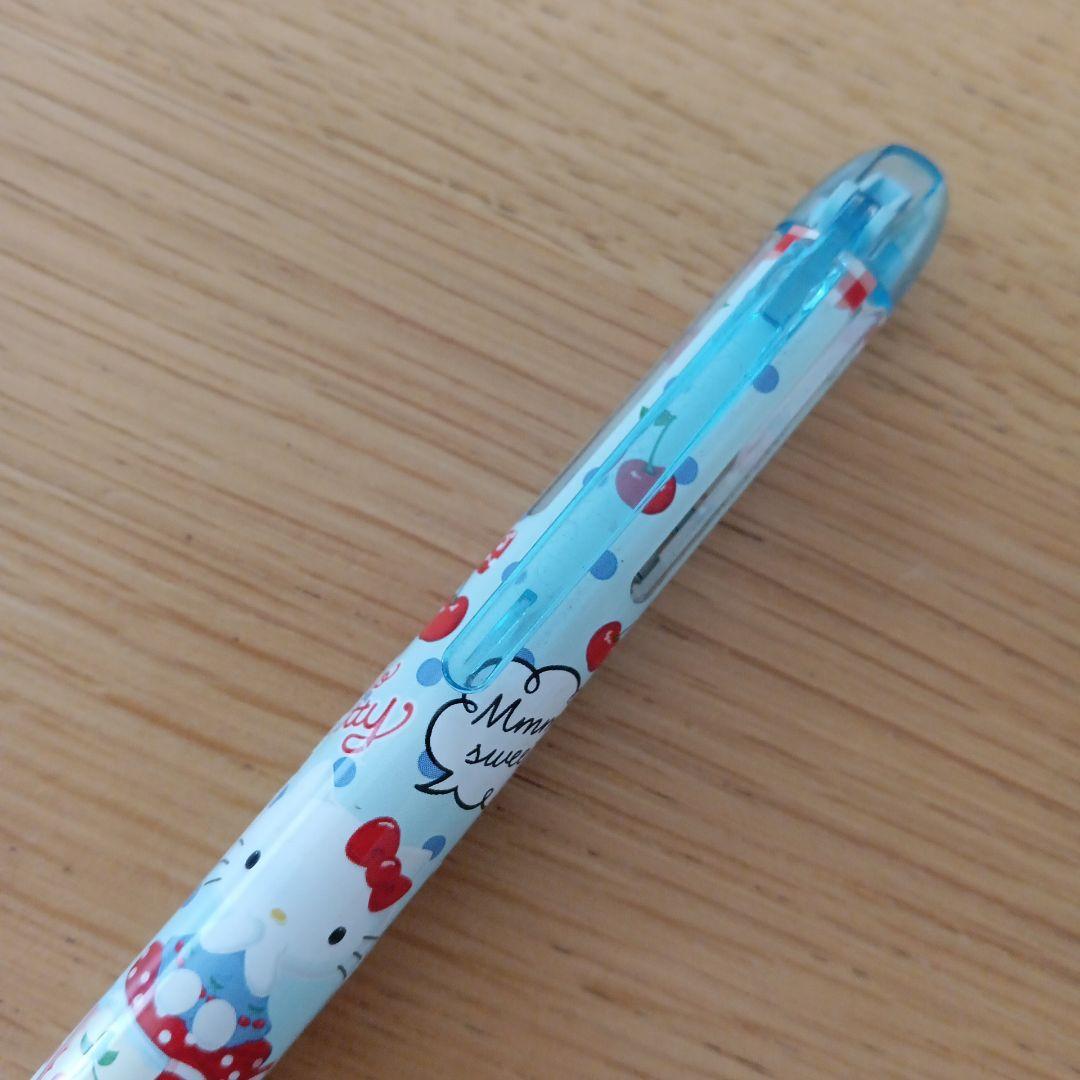 Pilot Hello Kitty Hi-Tech C Coleto 4 Colors pen holder in light blue and cherry with four color options