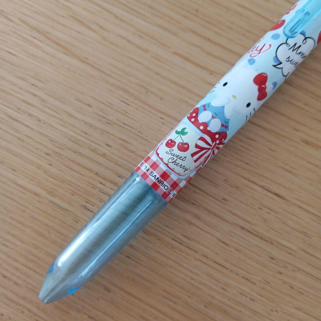 Pilot Hello Kitty Hi-Tech C Coleto 4 Colors pen holder in light blue and cherry with four color options