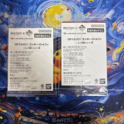 One Piece Unopened Promo Pack 4 Sheets One Piece Card McDonald's Pack — Japanese