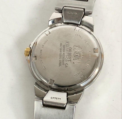 ORIENT Crystal Three Star Quartz Men's Watch — Japanese