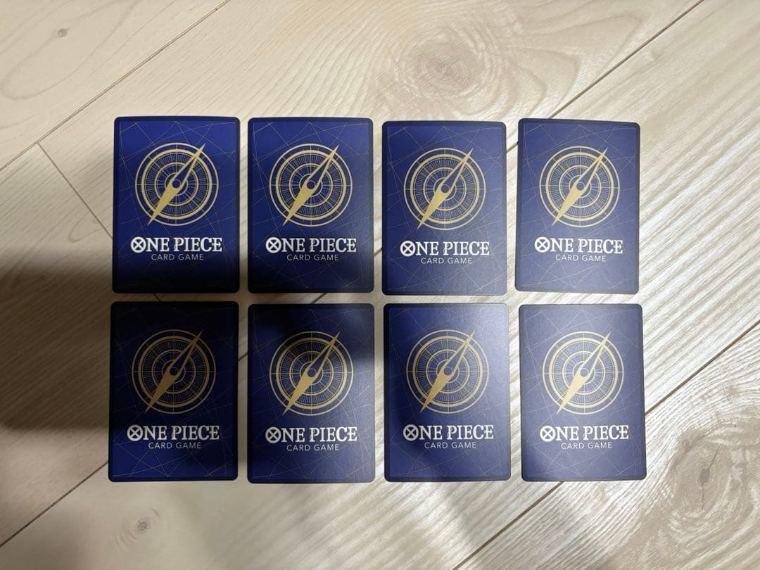 One Piece One Piece Card Secret 8-Card Set SEC — ONE PIECE CARD THE BEST — Japanese