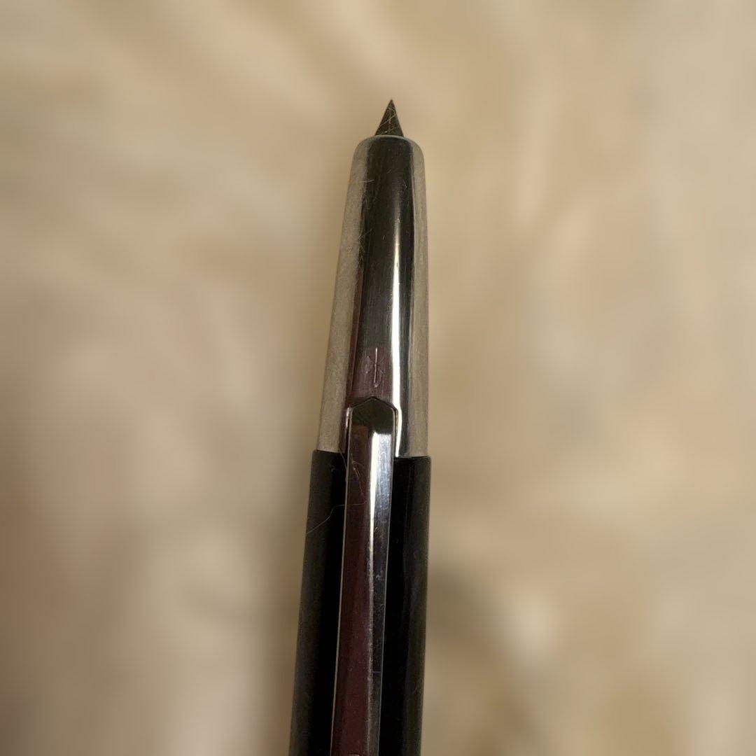 Unused Pilot Capless Fountain Pen with 14K fine nib shown uncapped on white background