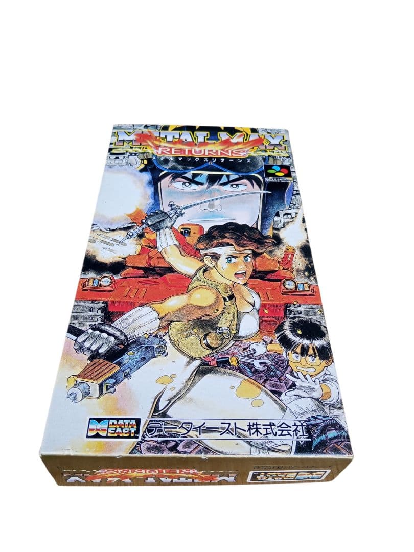 Metal Max Returns cartridge for Super Nintendo Entertainment System SNES in clean condition