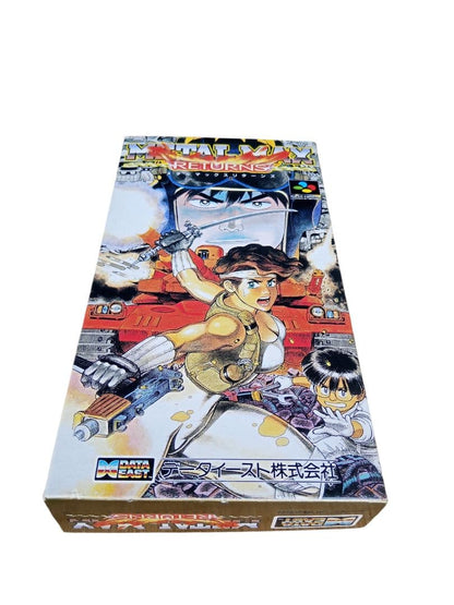 Metal Max Returns cartridge for Super Nintendo Entertainment System SNES in clean condition