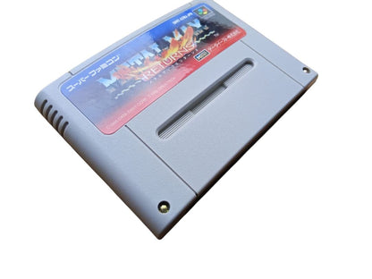 Metal Max Returns cartridge for Super Nintendo Entertainment System SNES in clean condition
