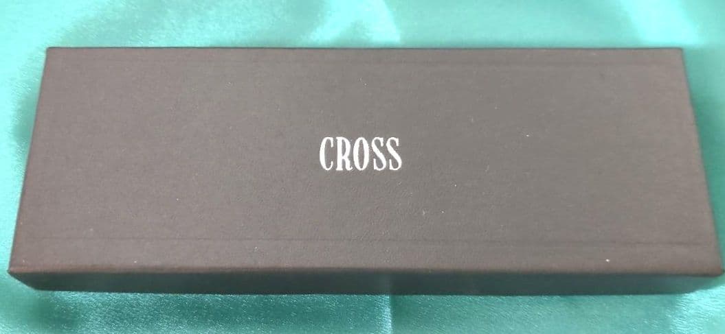 Cross Classic Century Chrome ballpoint pen model #3502 with black ink and chrome-plated body 139mm long
