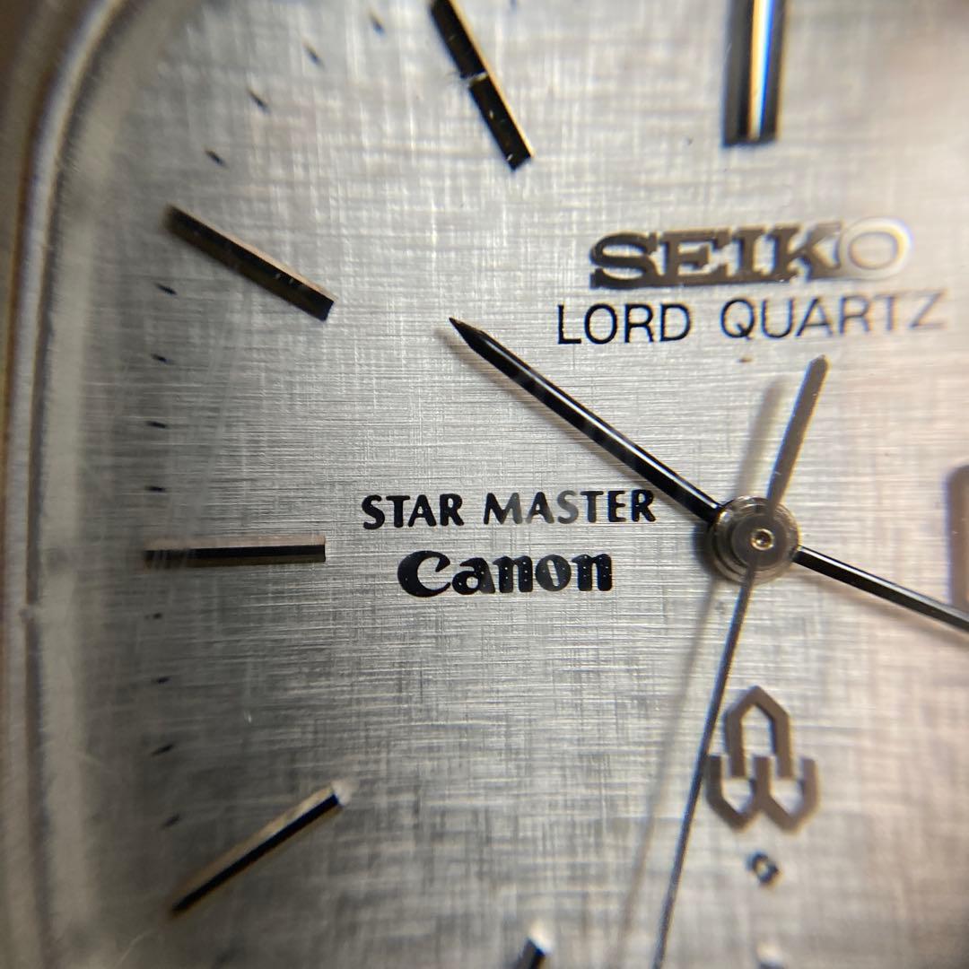 SEIKO x Canon STAR MASTER Quartz Men's Watch — Japanese