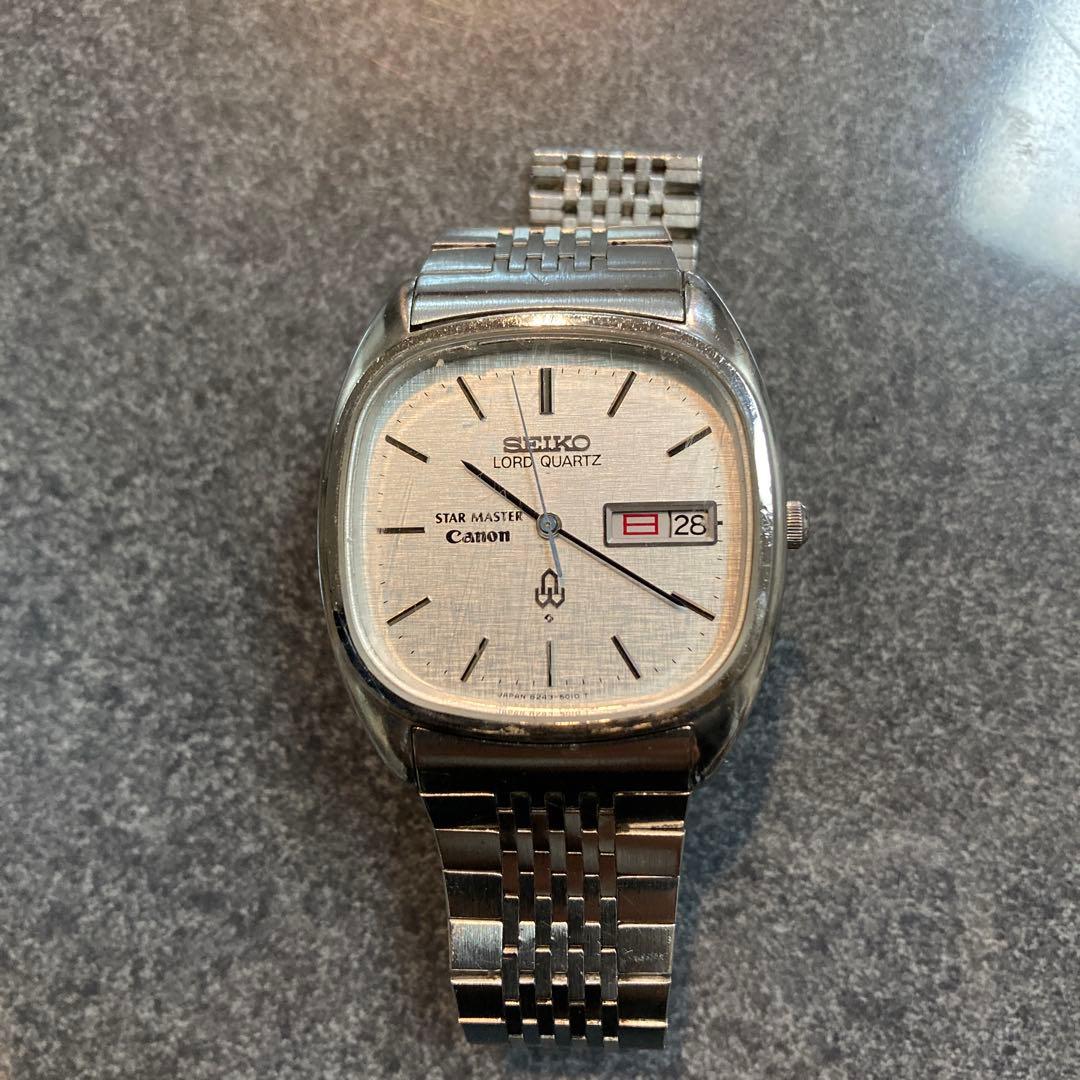 SEIKO x Canon STAR MASTER Quartz Men's Watch — Japanese