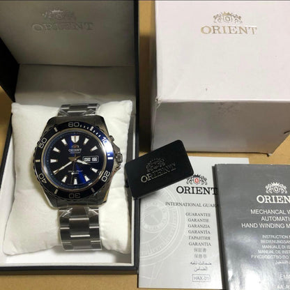 ORIENT Submariner Makro XL Automatic Men's Watch — Japanese
