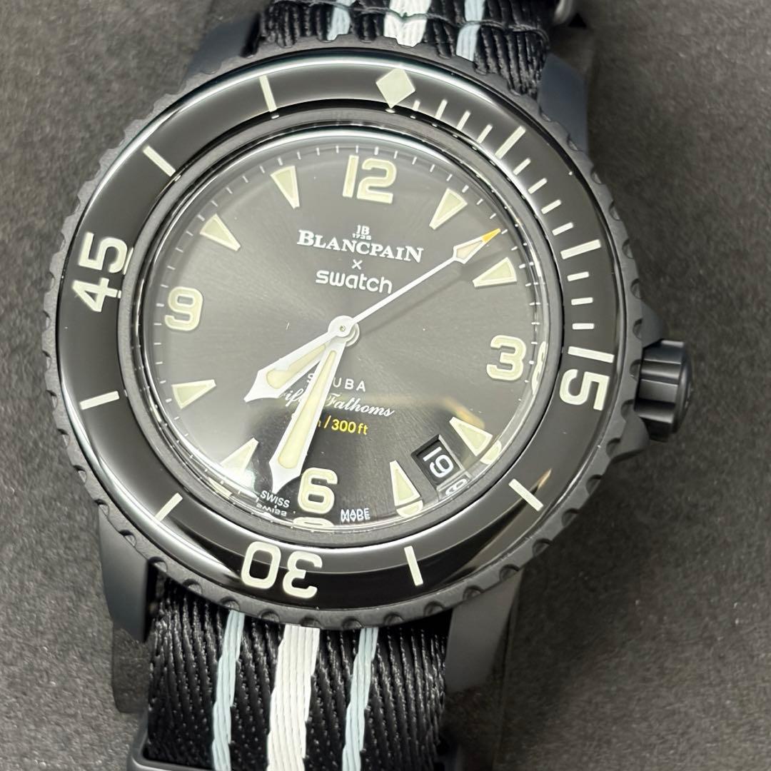 swatch OCEAN OF STORMS SO35B400 Automatic Men's — Japanese