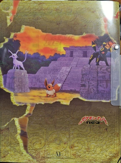 Pokemon Old Front Pokémon Card Neo Premium File 2 — Japanese