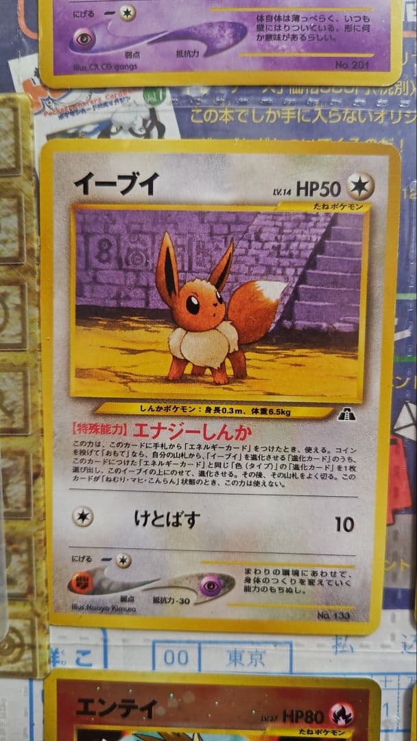 Pokemon Old Front Pokémon Card Neo Premium File 2 — Japanese