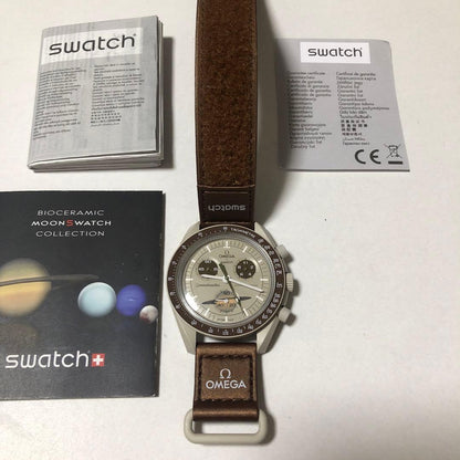 swatch Mission to Saturn Analog Men's — Japanese