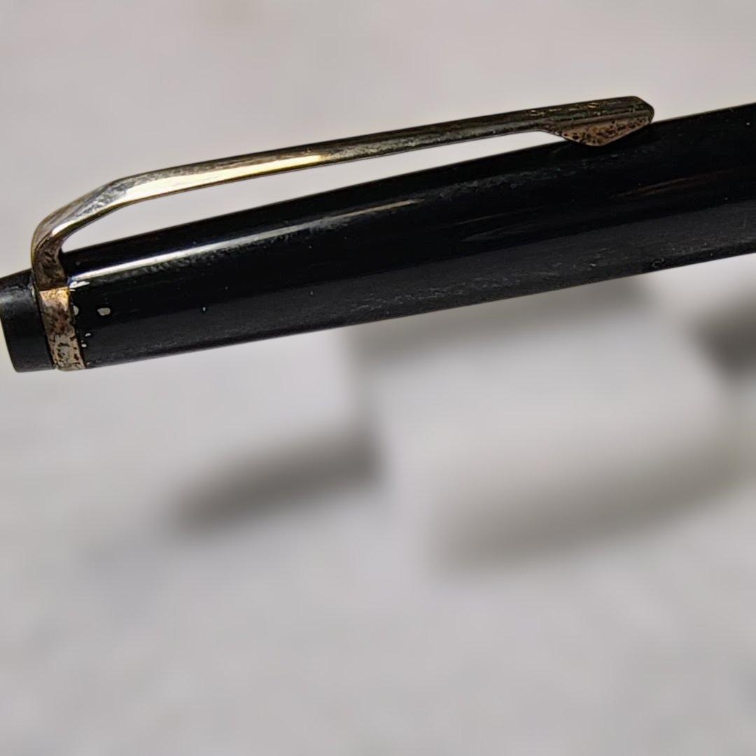 Rare Showa Retro Pilot Elite Short Ballpoint Pen model 62281 with sleek black design