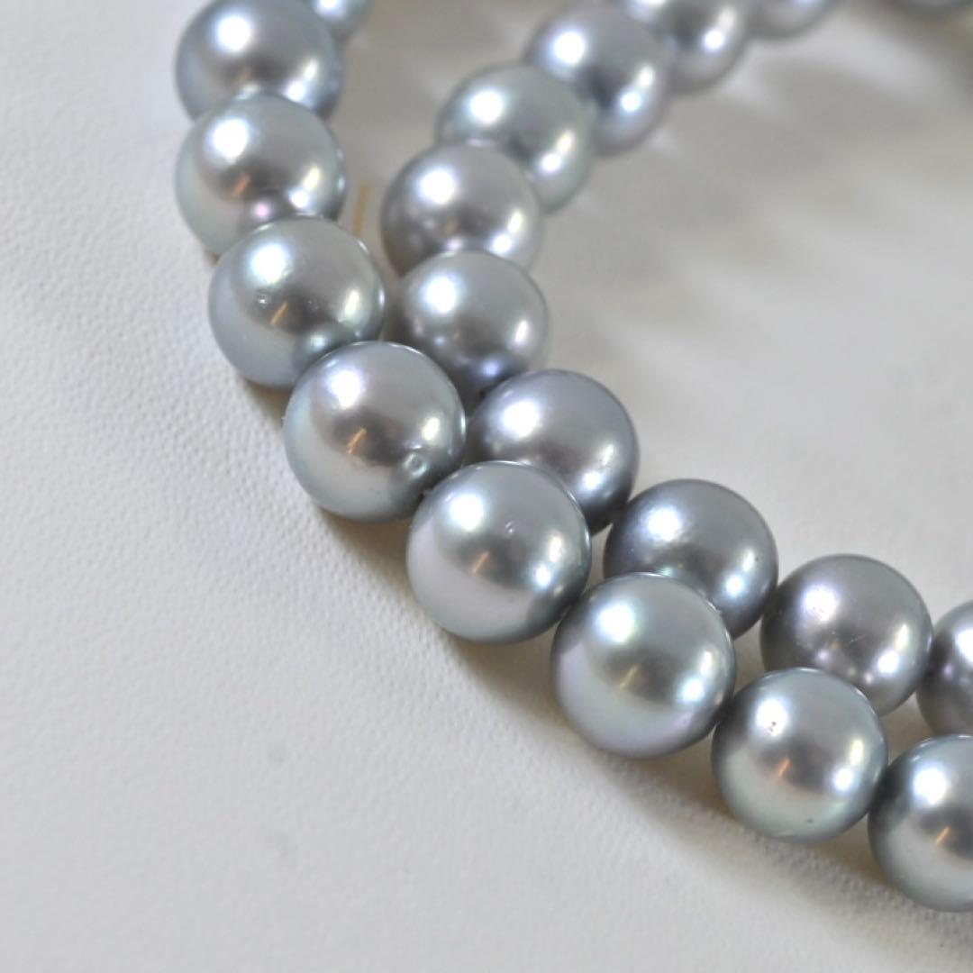 Takatoshi Akoya pearl necklace measuring 41.5 cm with lustrous white pearls and elegant design