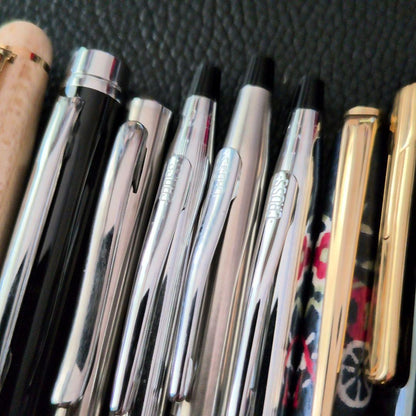Pilot Cross Platinum Coach DAKS ballpoint pen fountain pen mechanical pencil set