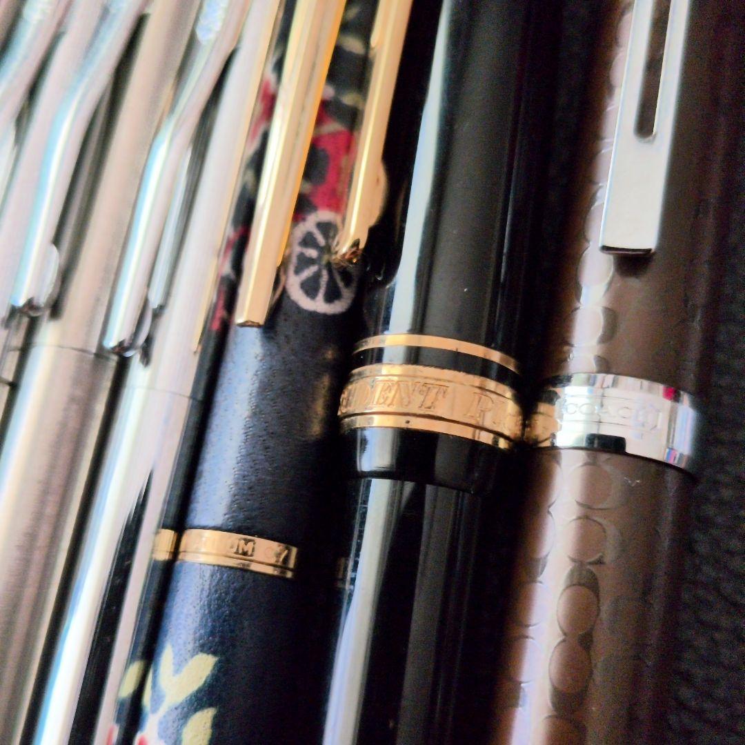 Pilot Cross Platinum Coach DAKS ballpoint pen fountain pen mechanical pencil set